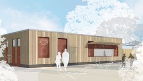 Visualisierung von Strandbar West: dörr Architekten GmbH