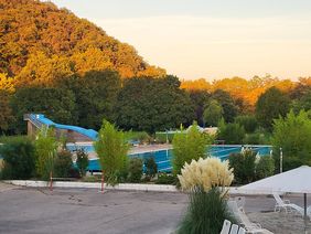 Abendstimmung im Strandbad